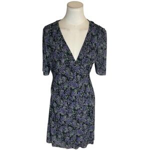&‎ OTHER STORIES Ditsy Floral Wrap Dress Sundress Sun Size 4 Party Boho Feminine